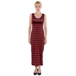 Fraser Tartan Fitted Maxi Dress