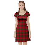 Grant Tartan Short Sleeve Skater Dress