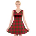 Grant Tartan V-Neck Sleeveless Dress