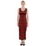 Grant Tartan Fitted Maxi Dress