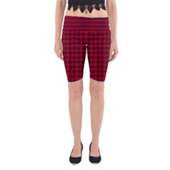 Leslie Tartan Yoga Cropped Leggings from ArtsNow.com