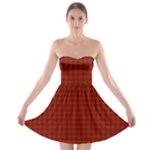 MacDougall Tartan Strapless Bra Top Dress