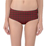 MacDuff Tartan Mid-Waist Bikini Bottoms