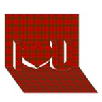 MacNab Tartan I Love You 3D Greeting Card (7x5)