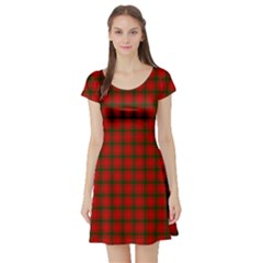 Short Sleeve Skater Dress Front