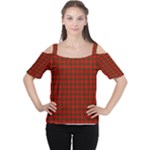 MacQuarrie Tartan Women s Cutout Shoulder Tee