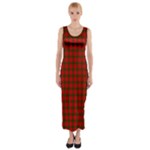 MacQuarrie Tartan Fitted Maxi Dress