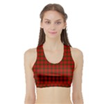 MacQuarrie Tartan Women s Sports Bra with Border