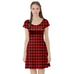 Munro Tartan Short Sleeve Skater Dress