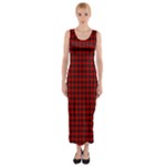 Ramsay Tartan Fitted Maxi Dress