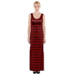 Ramsay Tartan Maxi Thigh Split Dress