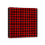 Ramsay Tartan Mini Canvas 4  x 4  (Stretched)