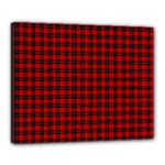 Ramsay Tartan Canvas 20  x 16  (Stretched)