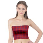 Rose Tartan Tube Top