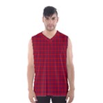 Rose Tartan Men s Basketball Tank Top