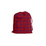 Rose Tartan Drawstring Pouch (S)