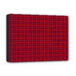 Rose Tartan Deluxe Canvas 16  x 12  (Stretched)