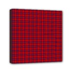 Rose Tartan Mini Canvas 6  x 6  (Stretched)