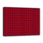 Rose Tartan Canvas 16  x 12  (Stretched)