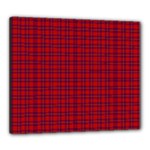 Rose Tartan Canvas 24  x 20  (Stretched)