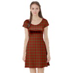 Scott Tartan Short Sleeve Skater Dress