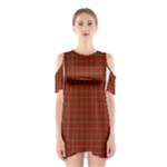 Scott Tartan Women s Cutout Shoulder Dress