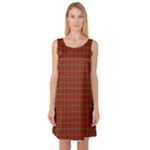 Scott Tartan Sleeveless Satin Nightdress