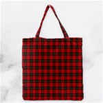 Wallace Tartan Grocery Tote Bag