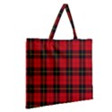 Zipper Large Tote Bag 