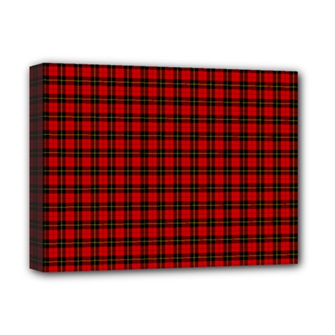 Wallace Tartan Deluxe Canvas 16  x 12  (Stretched) from ArtsNow.com