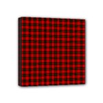 Wallace Tartan Mini Canvas 4  x 4  (Stretched)