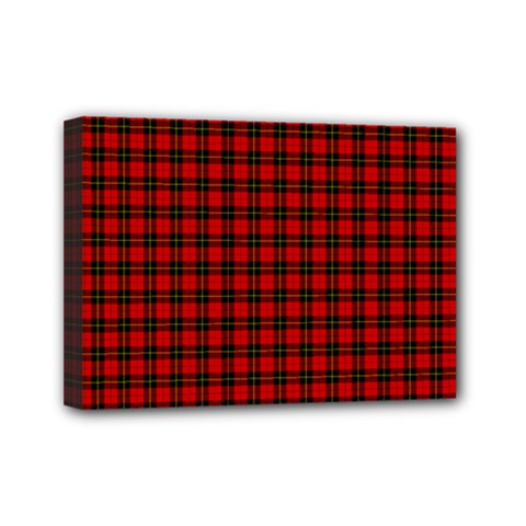 Wallace Tartan Mini Canvas 7  x 5  (Stretched) from ArtsNow.com