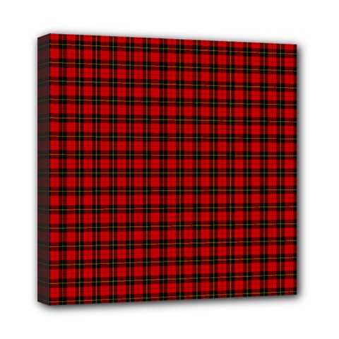 Wallace Tartan Mini Canvas 8  x 8  (Stretched) from ArtsNow.com