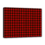 Wallace Tartan Canvas 16  x 12  (Stretched)