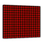 Wallace Tartan Canvas 24  x 20  (Stretched)