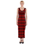 Wemyss Tartan Fitted Maxi Dress