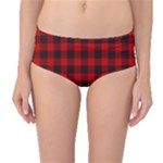 Wemyss Tartan Mid-Waist Bikini Bottoms