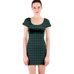 Armstrong Tartan Short Sleeve Bodycon Dress