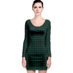 Armstrong Tartan Long Sleeve Bodycon Dress