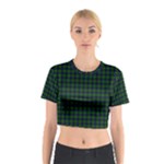 Dundas Tartan Cotton Crop Top