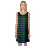 Gordon Tartan Sleeveless Satin Nightdress