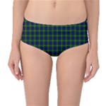 Gordon Tartan Mid-Waist Bikini Bottoms