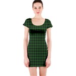 Gunn Tartan Short Sleeve Bodycon Dress