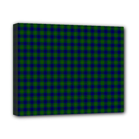 Johnston Tartan Canvas 10  x 8  (Stretched) from ArtsNow.com