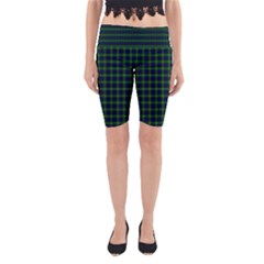 Lamont Tartan Yoga Cropped Leggings from ArtsNow.com