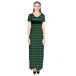 MacDonald of the Isles Tartan Short Sleeve Maxi Dress