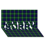 MacIntyre Tartan SORRY 3D Greeting Card (8x4)