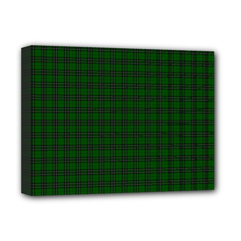 MacLean Tartan Deluxe Canvas 16  x 12  (Stretched) from ArtsNow.com