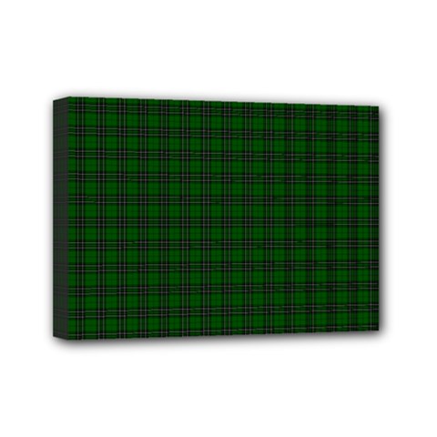 MacLean Tartan Mini Canvas 7  x 5  (Stretched) from ArtsNow.com