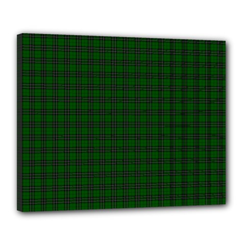 MacLean Tartan Canvas 20  x 16  (Stretched) from ArtsNow.com